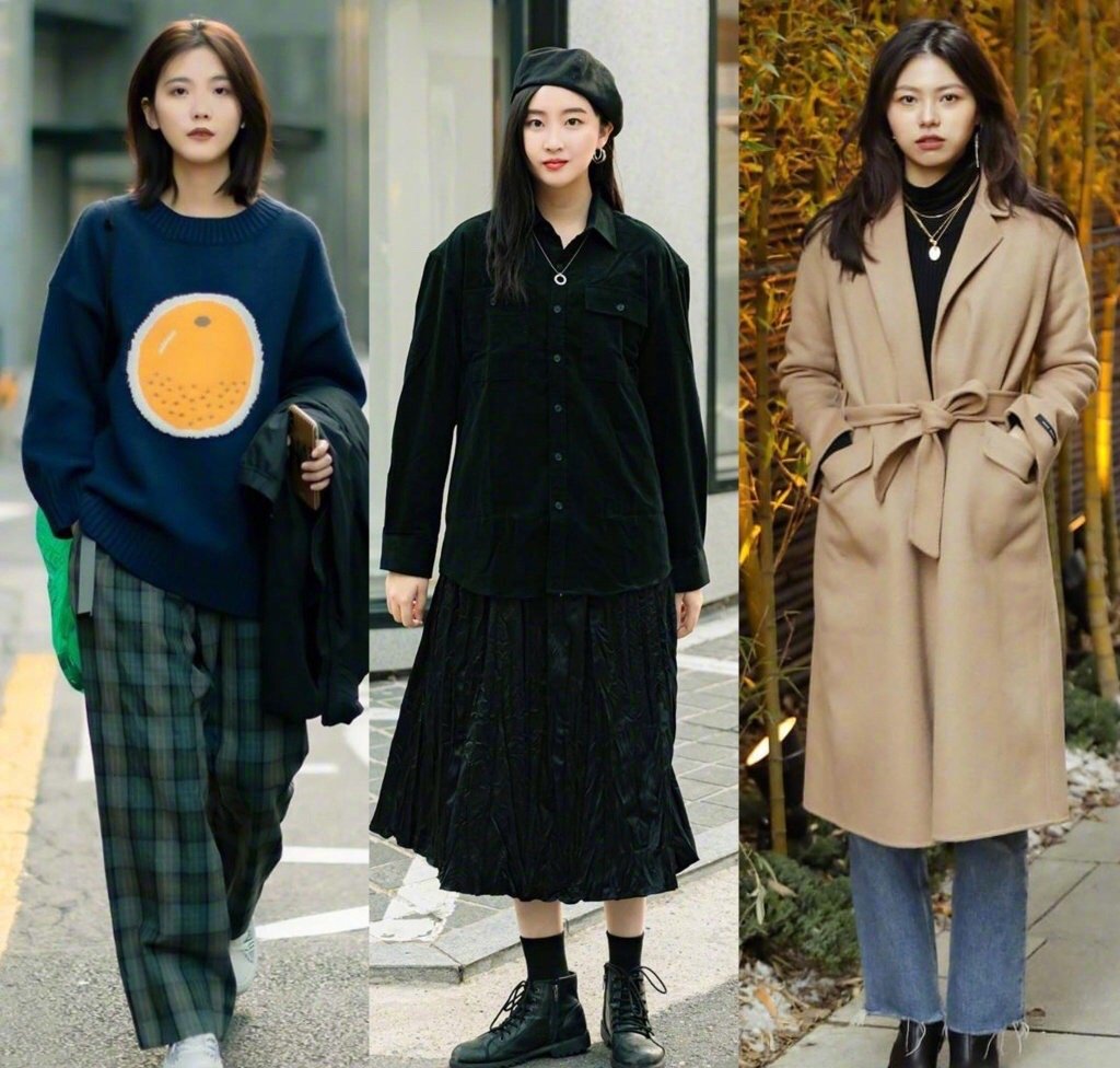 韩国女生穿搭秋冬,韩国东大门女装秋冬爆款