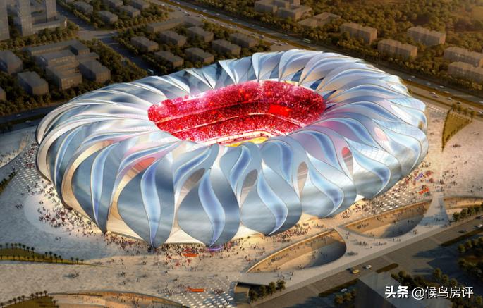 贵阳八人制足球场,贵阳八万人足球场航拍