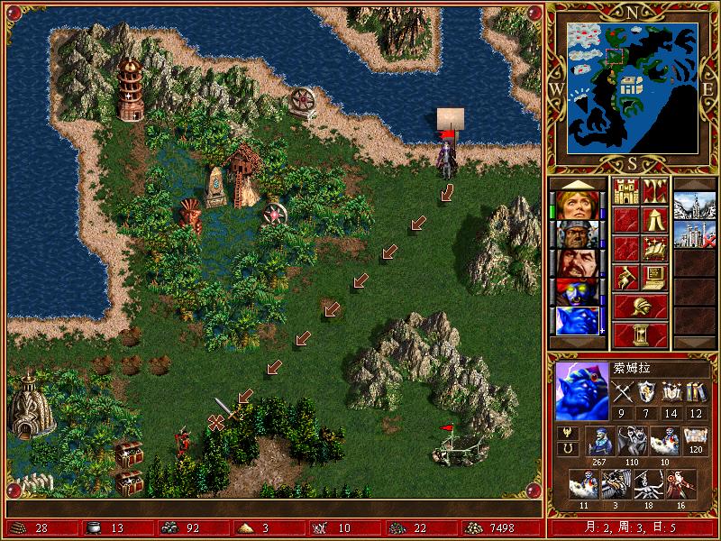 英雄无敌3毒蛇的财宝如何通关,英雄无敌3毒蛇的财宝攻略