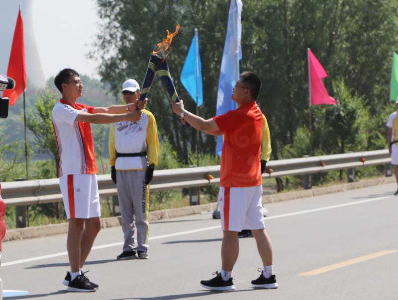 侯马火炬传递二青会,二青会火炬传递临汾侯马