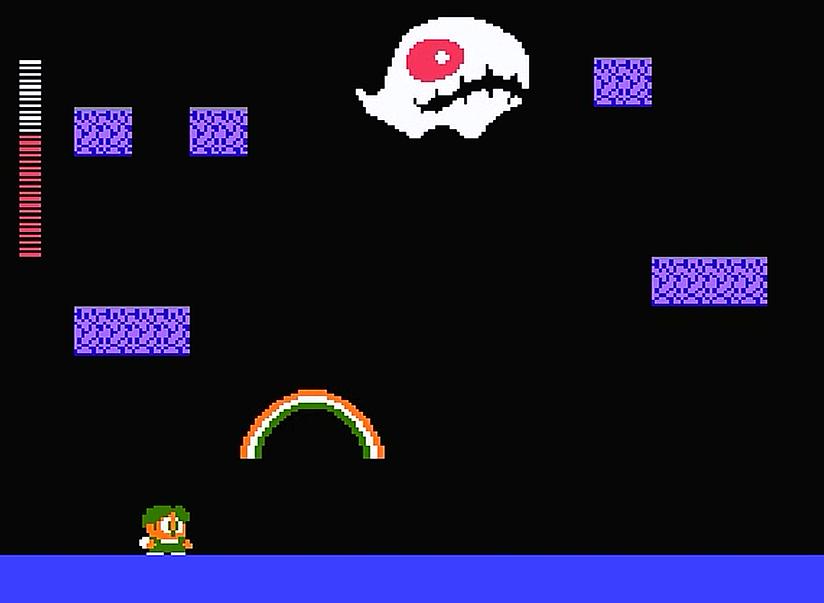 fc彩虹岛boss看不见本体,fc彩虹岛完整视频