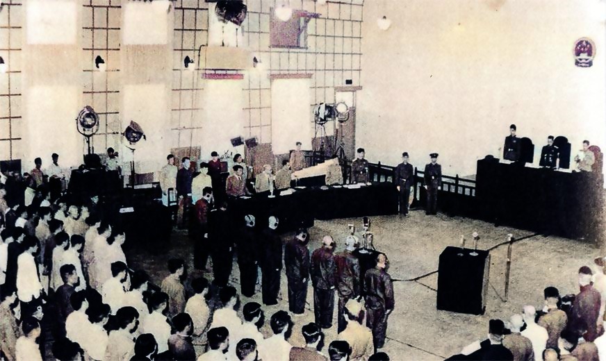 战犯老照片,处决日本七大战犯影像