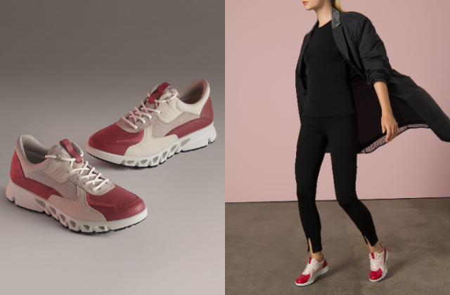 复古ECCO春夏跑鞋值得上脚，大玩拼接元素，撞出新潮流