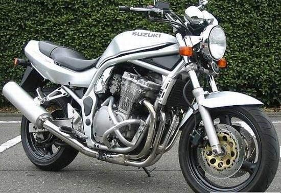 一代经典铃木四缸机车,日本上世纪摩托车