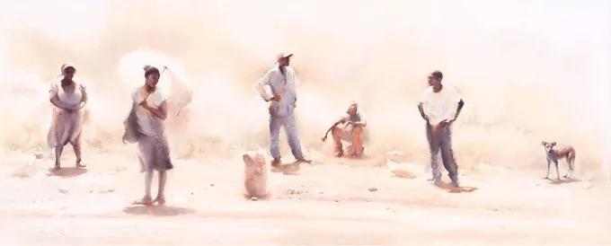 异域奇境、恍如隔世,迪兰·斯科特·皮尔斯的水彩画,真的超美