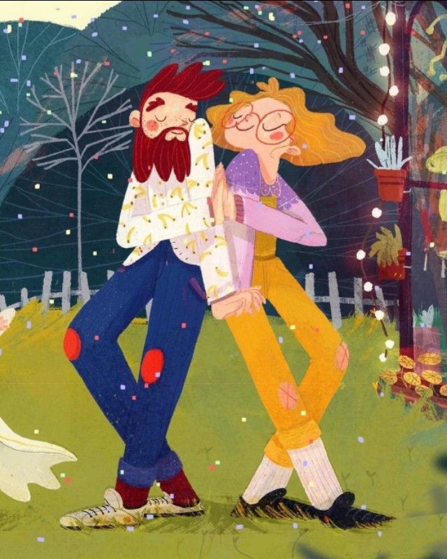 插画作品欣赏欧美插画,西班牙插画师波普风格