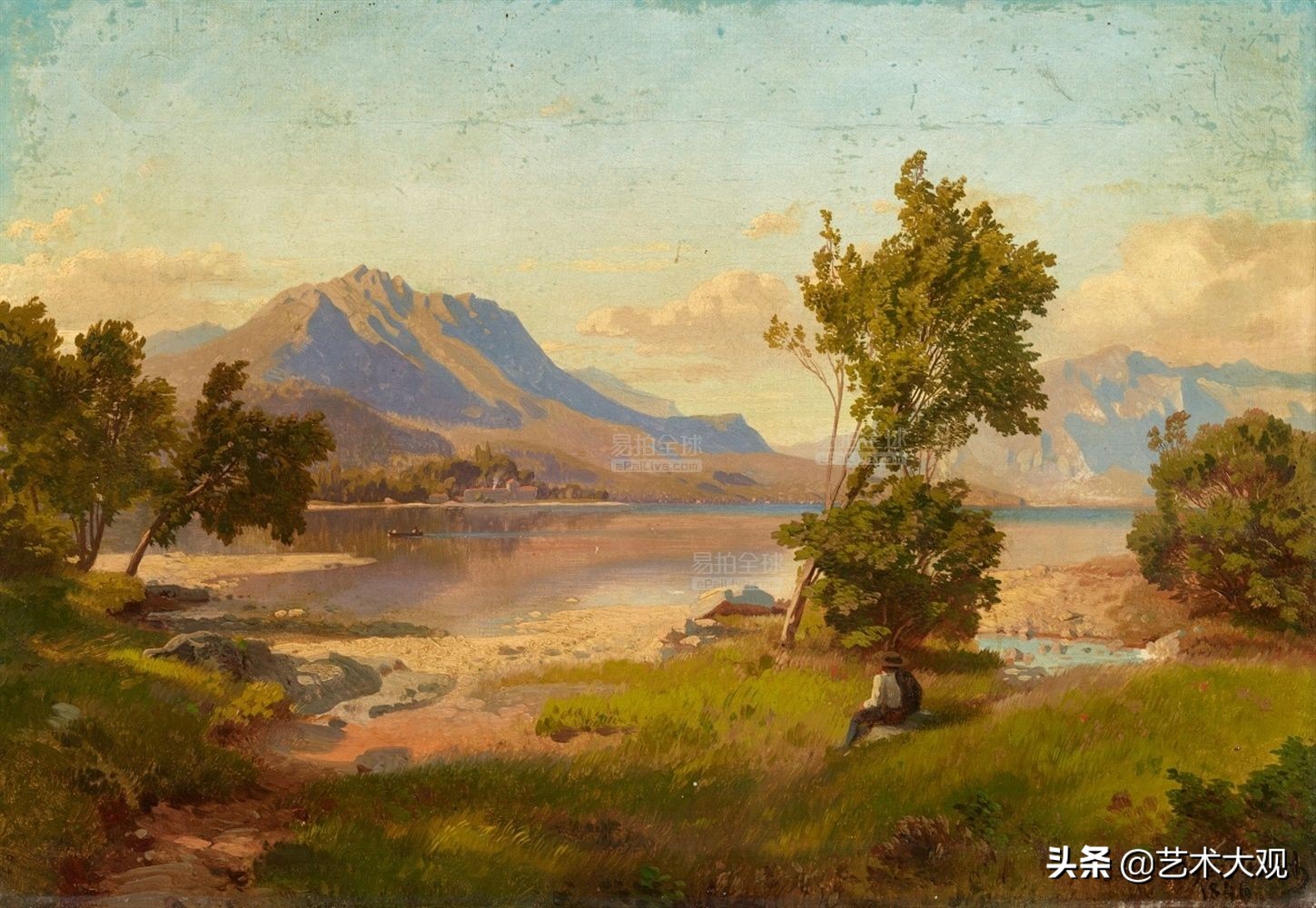 芬兰大师古典风景油画作品欣赏,顶级的欧洲午后阳光风景油画