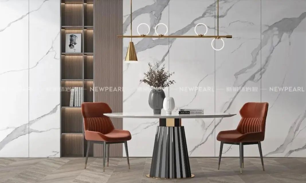 依诺岩板对比蒙娜丽莎岩板,新明珠品牌瓷砖