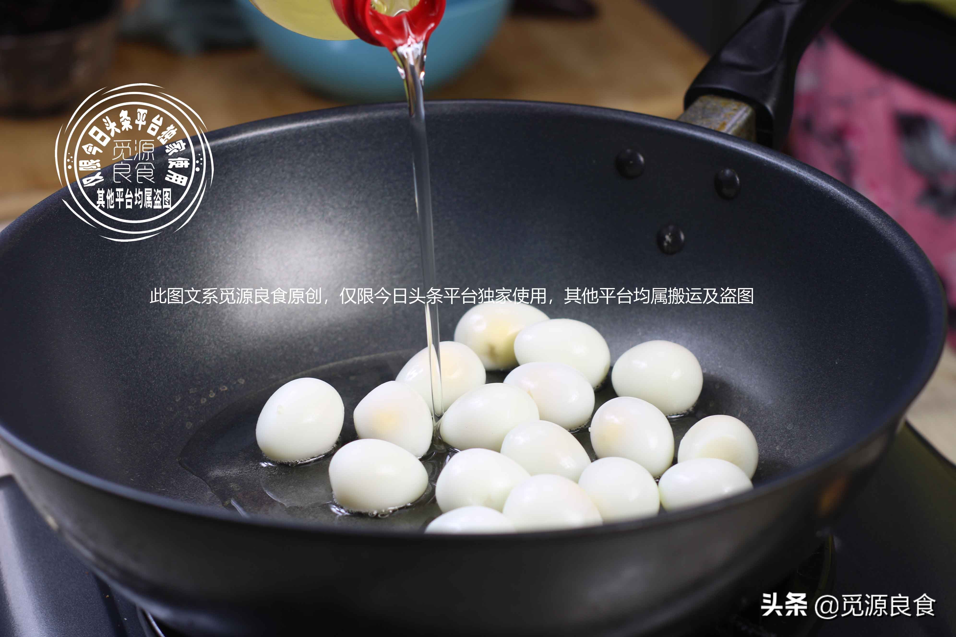 烤鹌鹑蛋酸甜口酱的做法,茄汁虎皮鹌鹑蛋酸甜可口很开胃