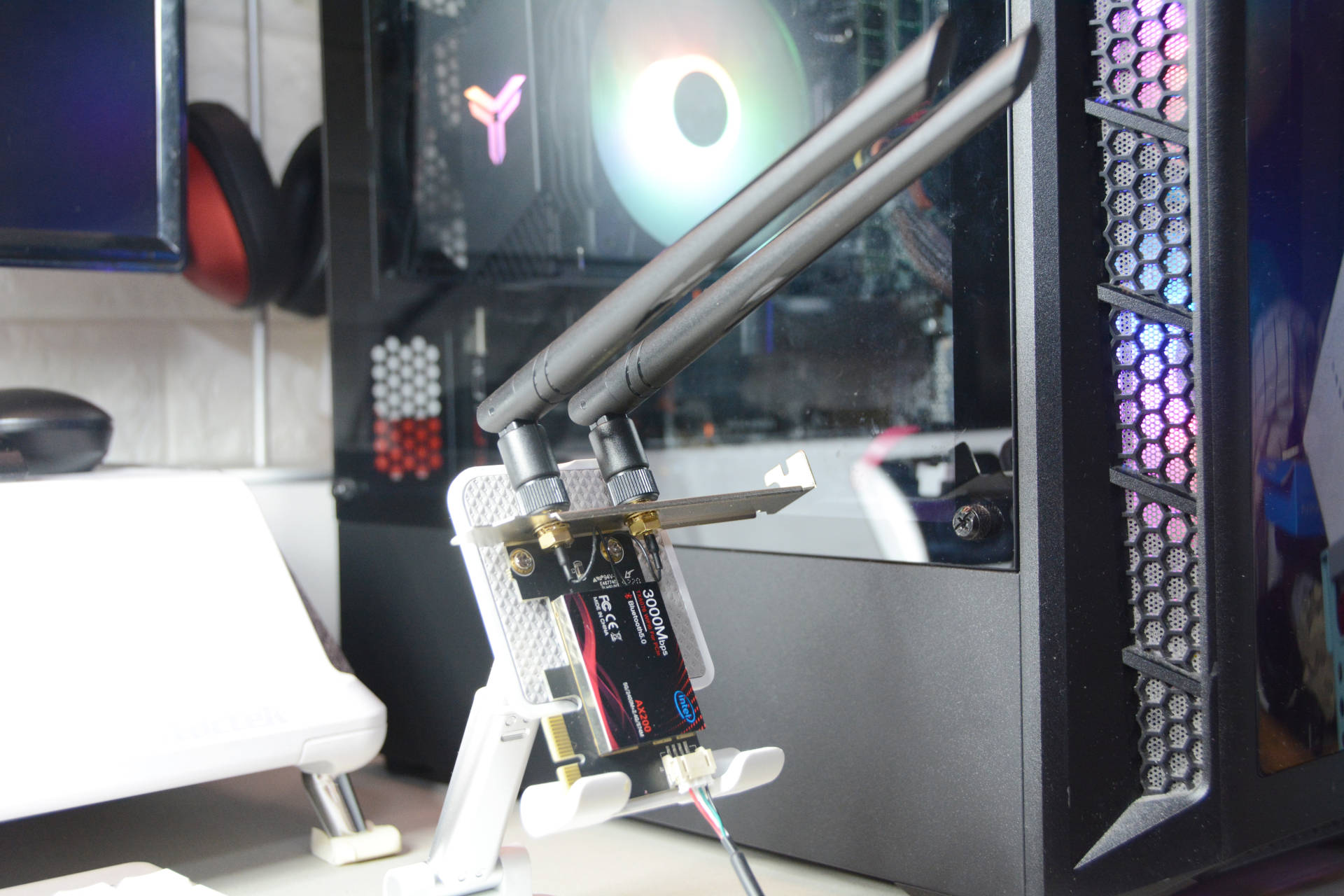 奥睿科外置网卡,千兆usb无线网卡奥睿科