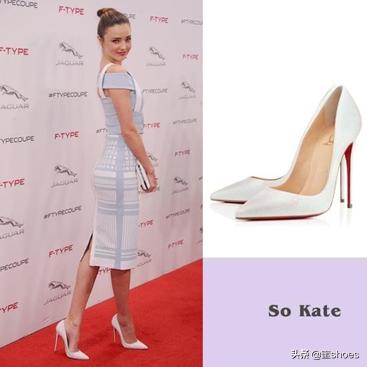 cl红底鞋裸色穿搭,cl红底高跟鞋展示