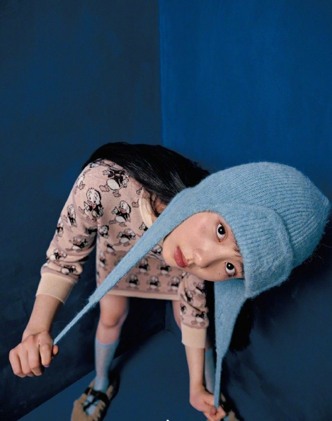 14岁的黄多多穿衣打扮,14岁黄多多