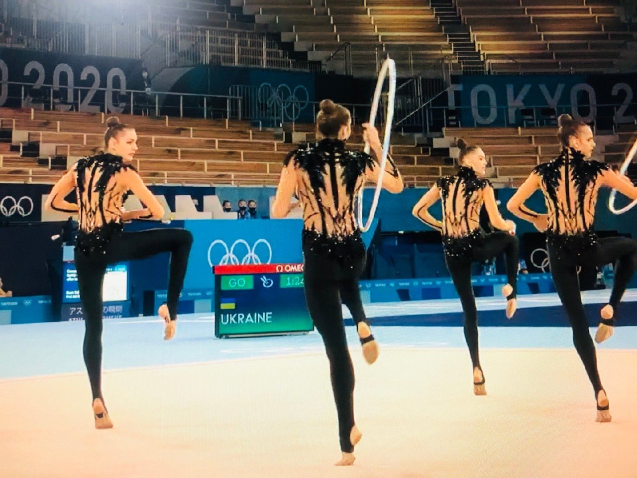 中国队好看的竞技体操服,中国艺术体操敦煌飞天原版