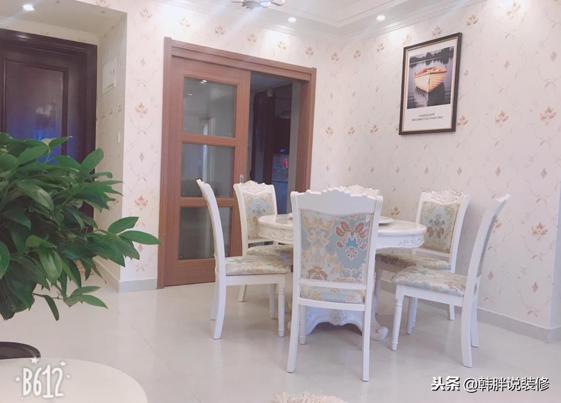 碧桂园高定墙纸,碧桂园110精装房后期软装案例