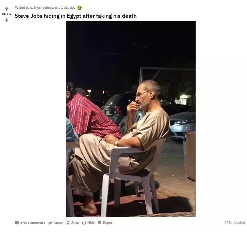 乔布斯真实死亡原因,乔布斯临终前照片