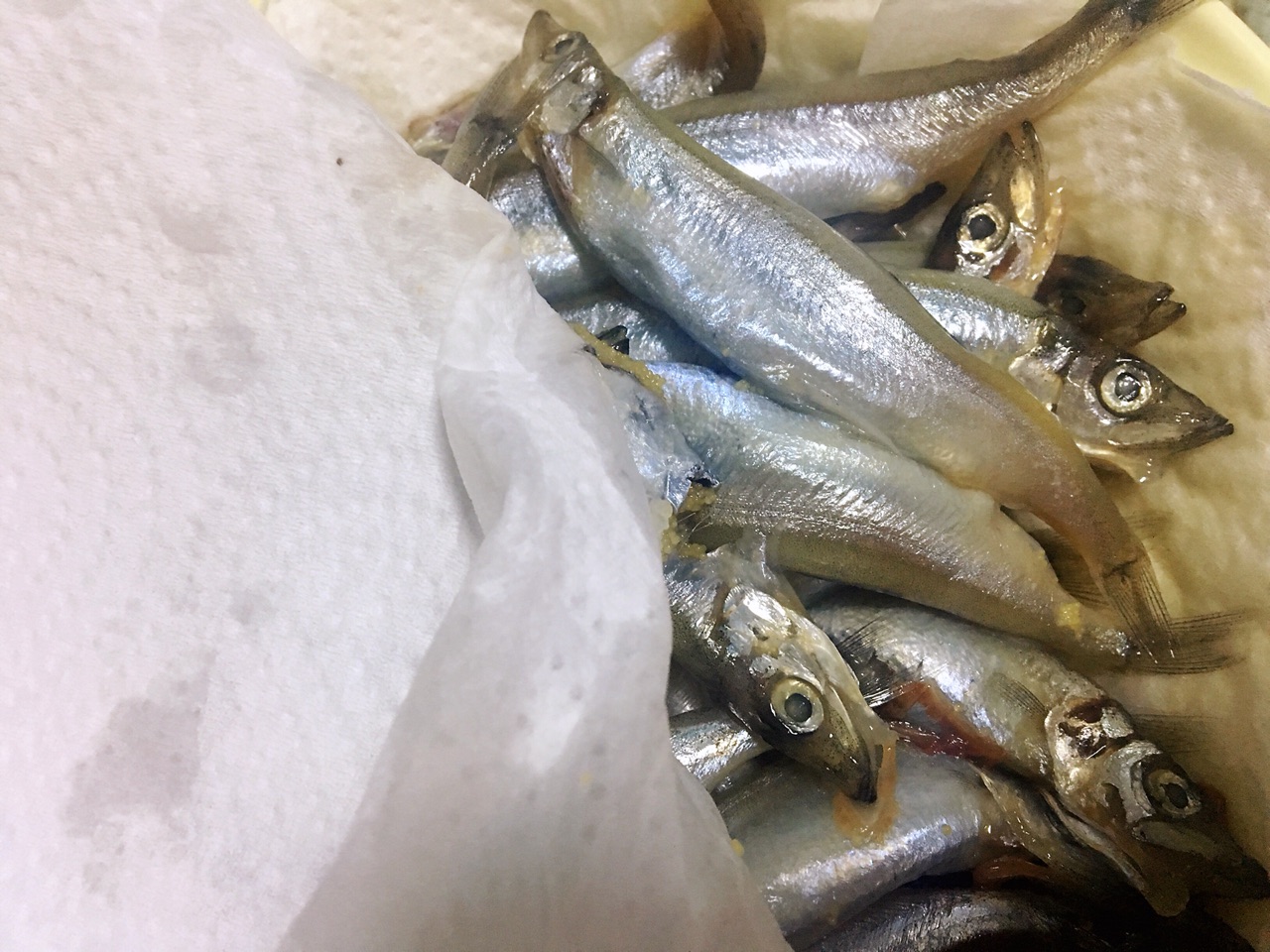 烤多春鱼正宗做法,香辣多春鱼各种做法