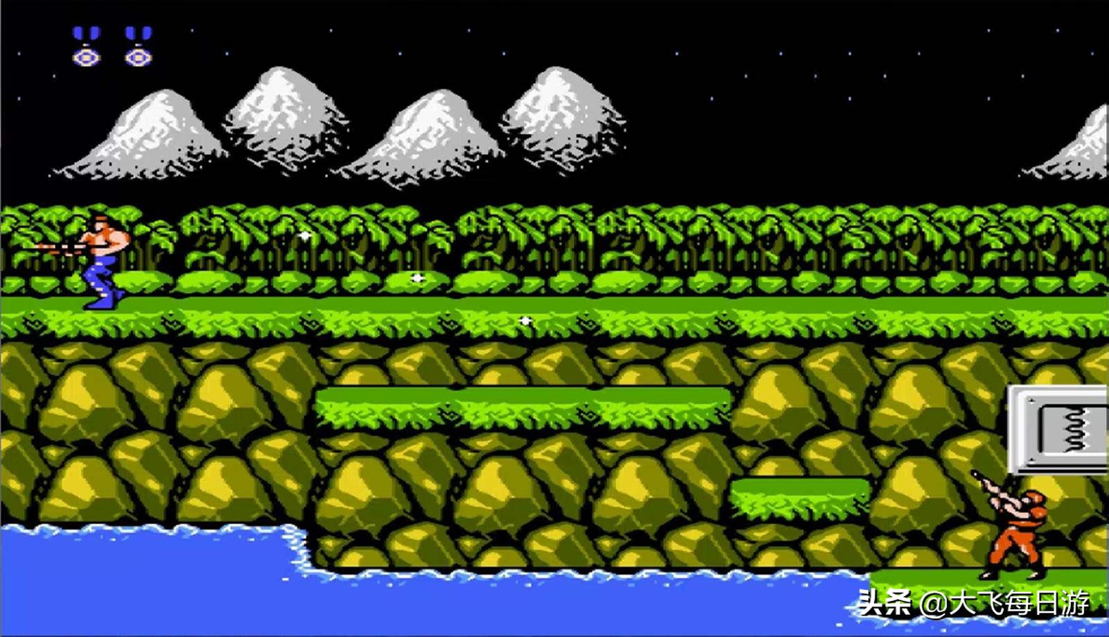 小时候偷偷玩小霸王游戏机,90后童年小霸王游戏