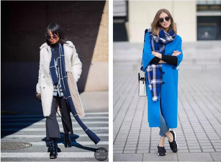 冬季围巾简单又好看的系法,冬季围巾戴头上保暖的系法