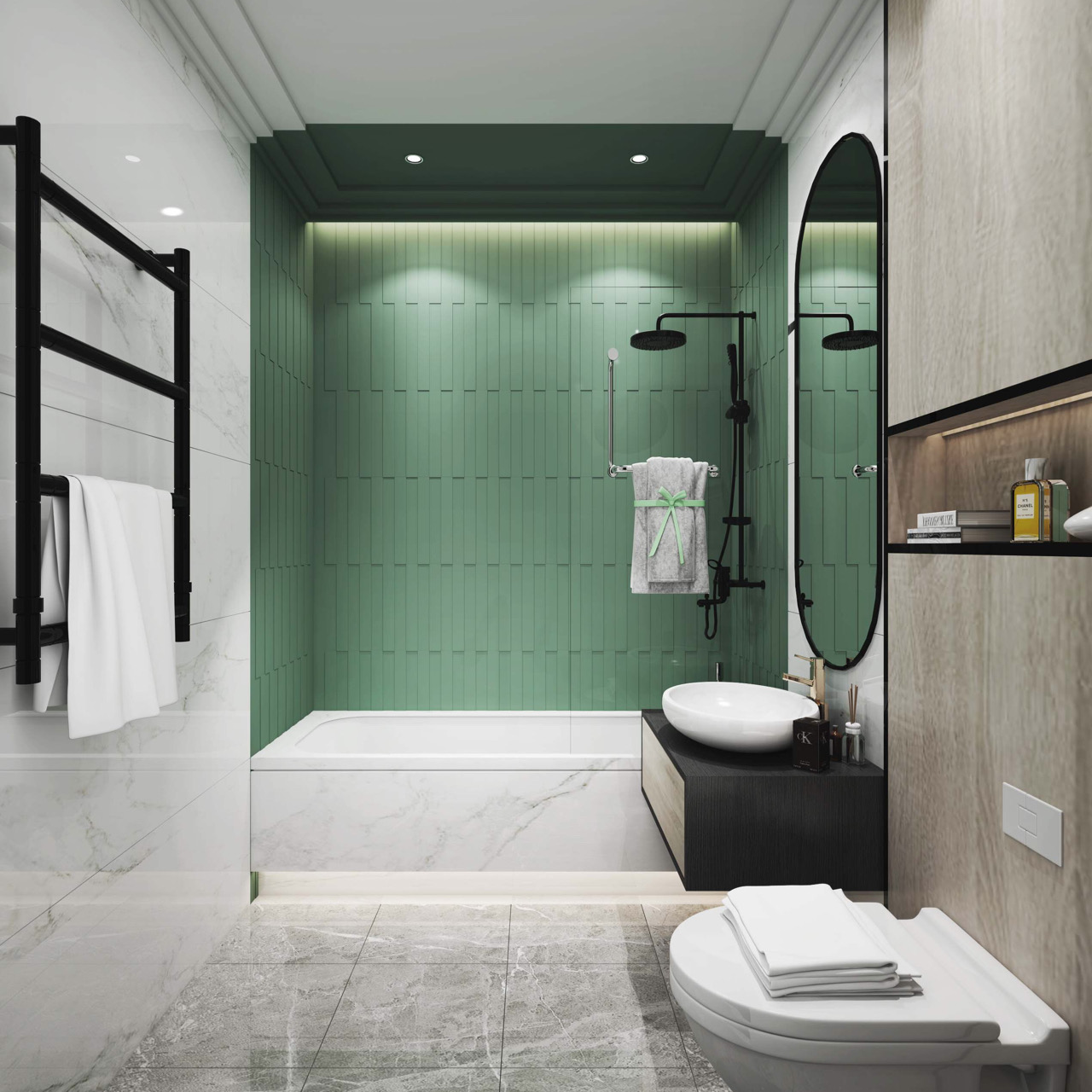 蹲便卫生间设计装修效果图大全,80平方两室一厅卫生间设计效果图