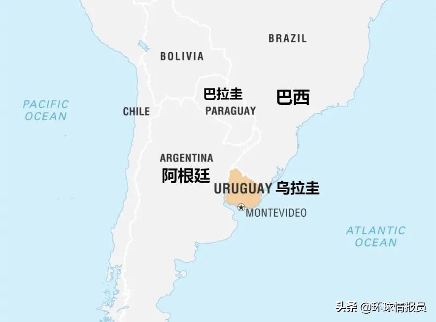 阿根廷为什么不吞并巴西,巴西阿根廷乌拉圭三国边界