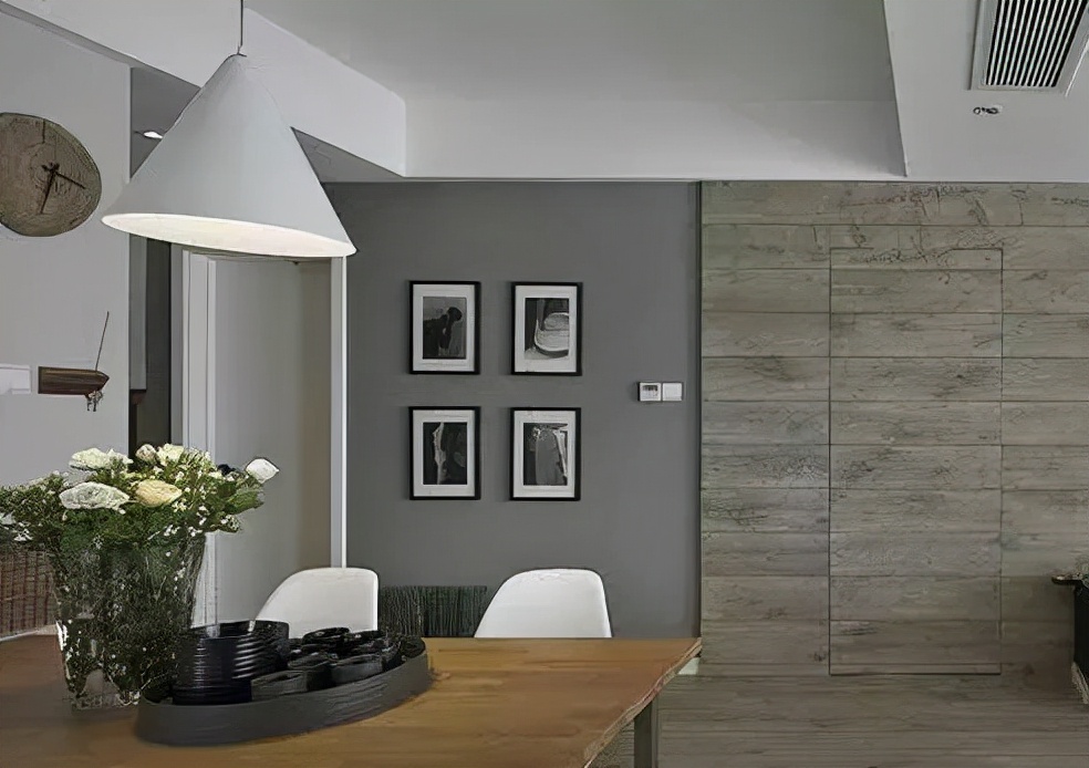 隐形门做墙中间,隐形门做电视背景墙