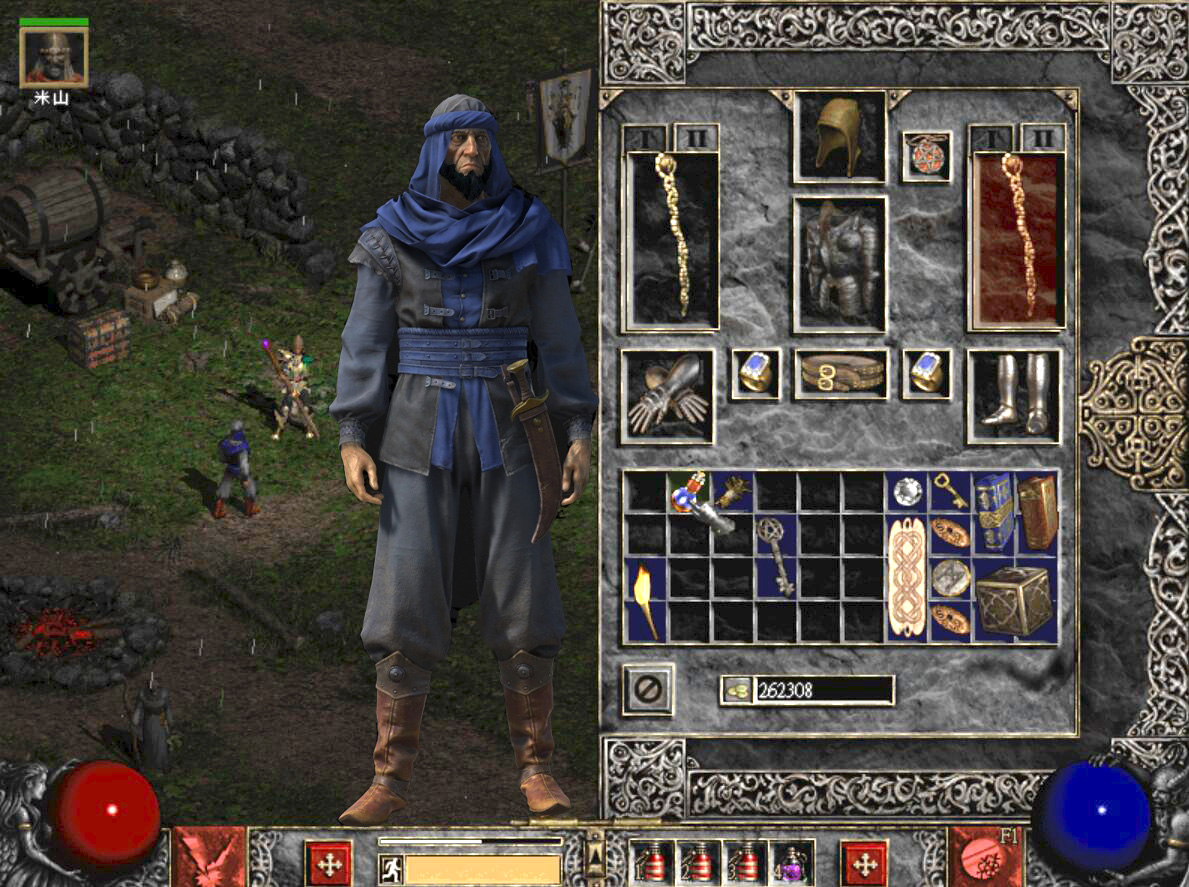 经典游戏《暗黑2》奸商基德卖假货被打死，他的女儿如今继续坑我