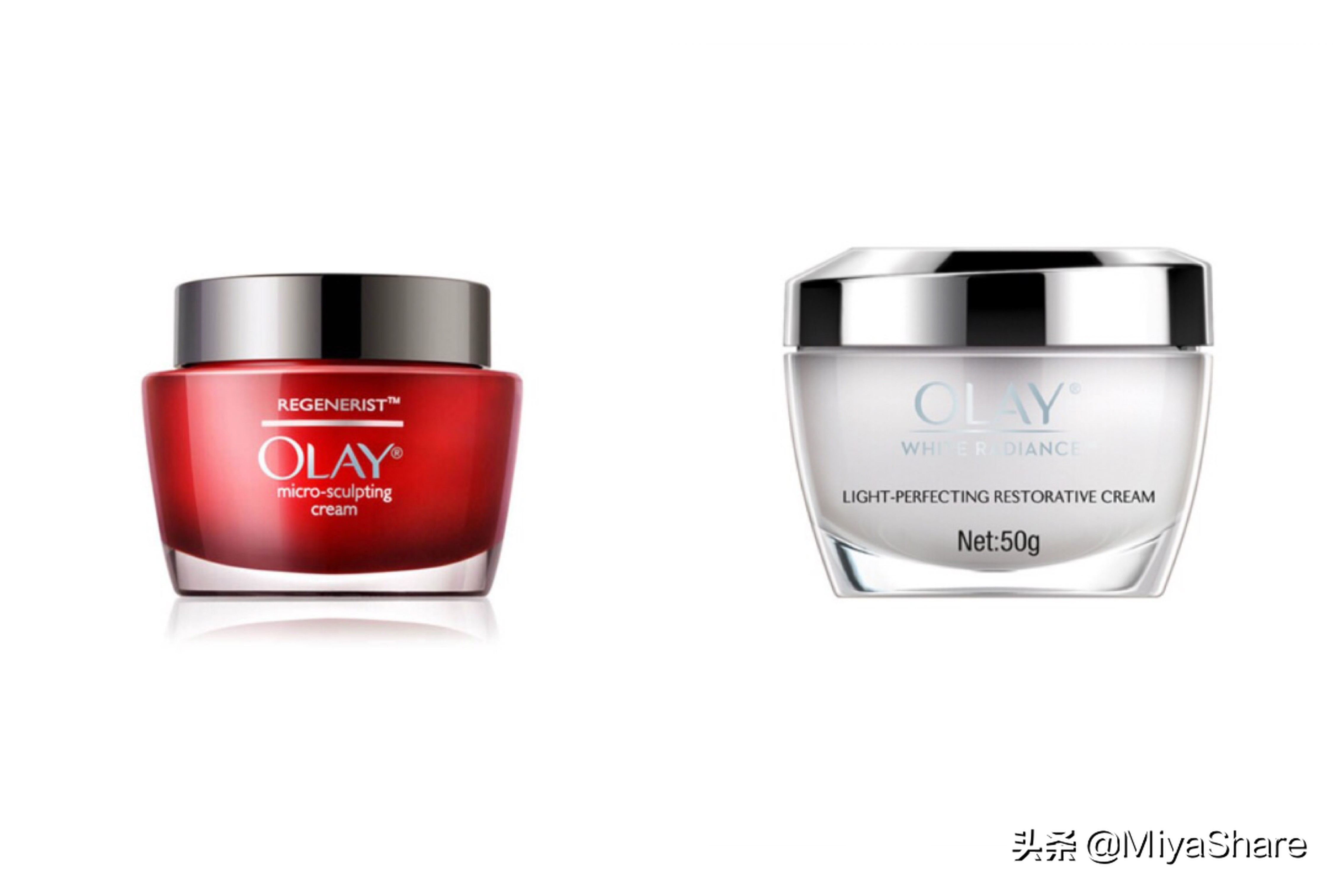 欧莱雅小蜜罐面霜和olay信号霜,小蜜罐和olay面霜哪个好