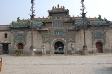 中国城市路网地图,安徽亳州城市全景