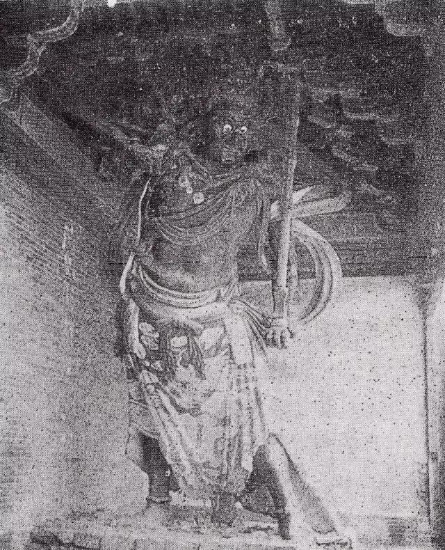 梁思成蓟县独乐寺,梁思成在独乐寺照片