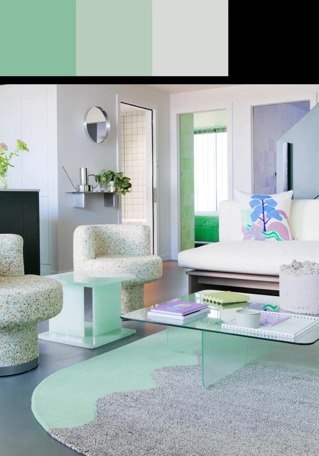 马卡龙色系色块搭配,马卡龙色系怎么搭配