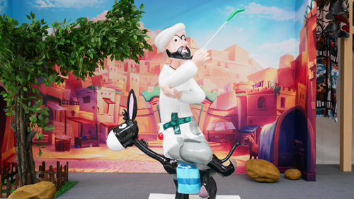 巧用动画片，打造乐学式美术课堂，少儿美术创意《可爱的小毛驴》