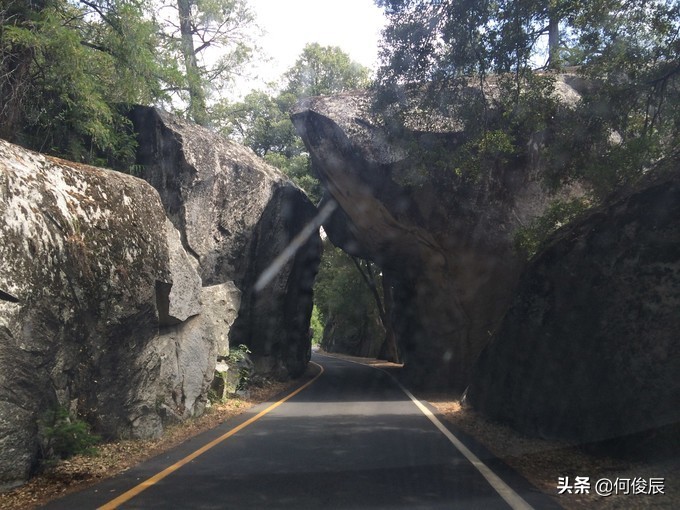 美国优胜美地冰川观景点,优胜美地冰川峰顶