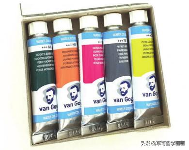 普通水彩颜料画水彩画教学,不会画画也能轻松驾驭的水彩颜料
