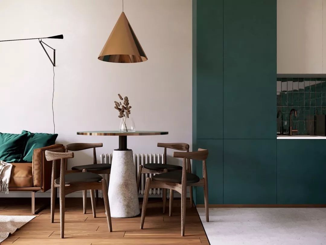 房子都是自己设计的,房子再小也要尝试一下法式风