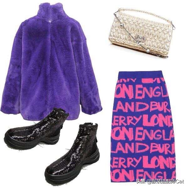 显臃肿的皮草大衣,显胖的大衣