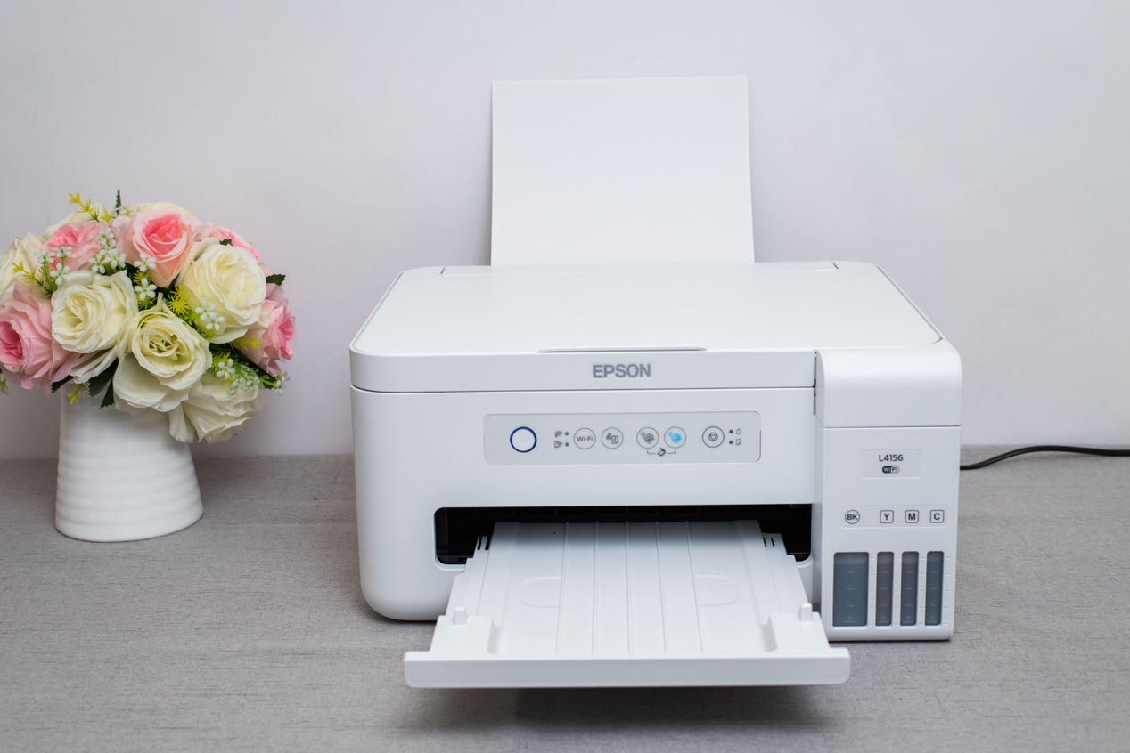 爱普生l4156打印白纸,爱普生l4156wifi怎么打印