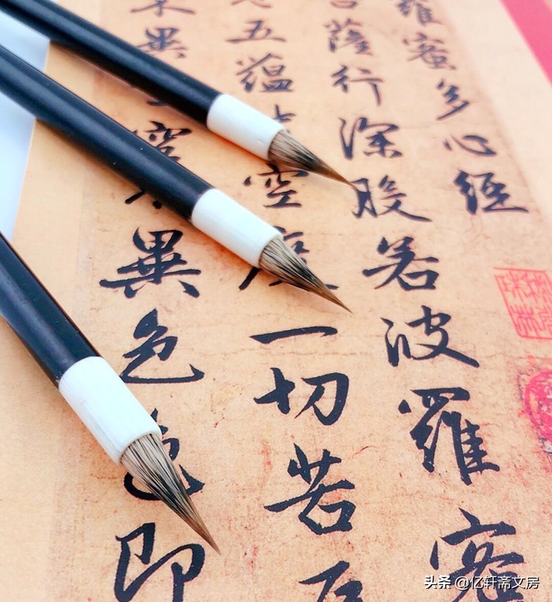 毛笔方面的知识,毛笔知识大全及图片