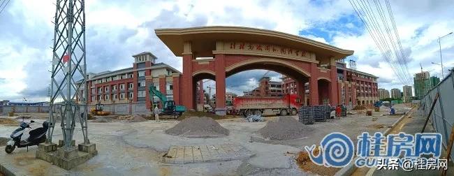 大手笔！临桂灵川七星几所新学校将投入使用，建设现场实拍图来了
