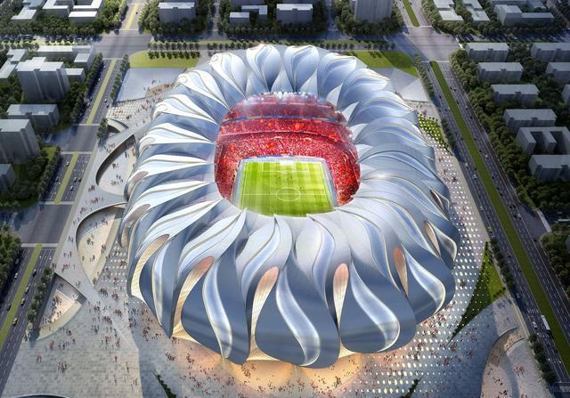 恒大打造“超级”球场 造型设计与商业模式的双重创新