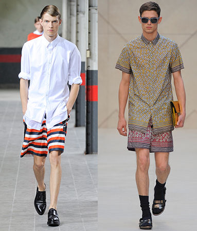 穿短裤阳光帅气男生,夏天男生短裤配什么鞋好看