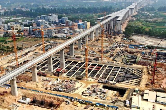 东莞塘厦高铁站位置在哪里,东莞塘厦进入高铁时代