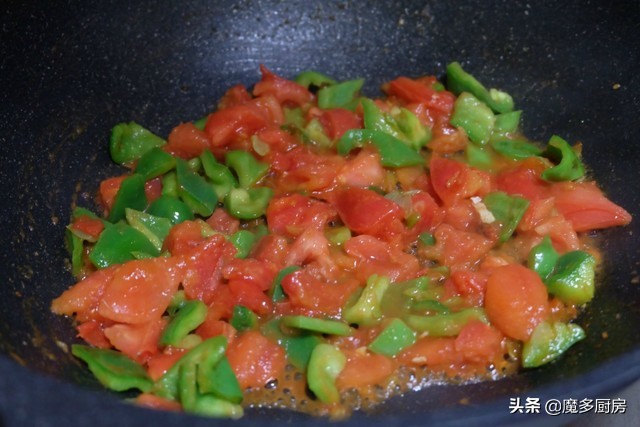 面食的各种家常做法拉条子,番茄鸡蛋炒拉条子正宗做法