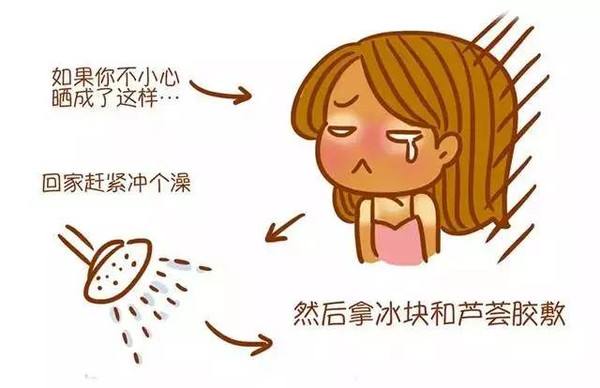 被太阳晒伤后怎么最快的修复,太阳晒伤皮肤怎么好得快