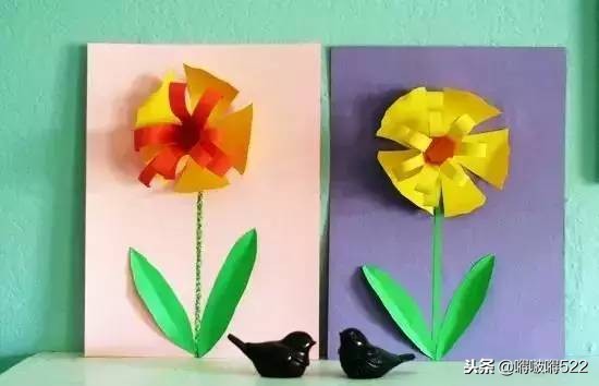 幼儿园节日贺卡制作教程简单漂亮,一年级手工节日贺卡