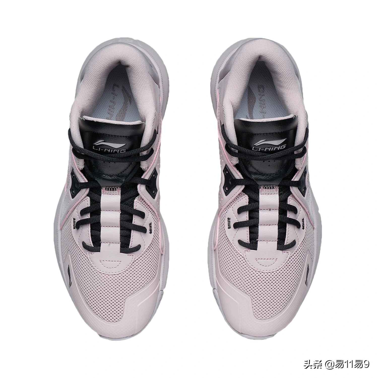 李宁队徽emblem篮球鞋测评,李宁队徽emblem淡奶紫篮球鞋