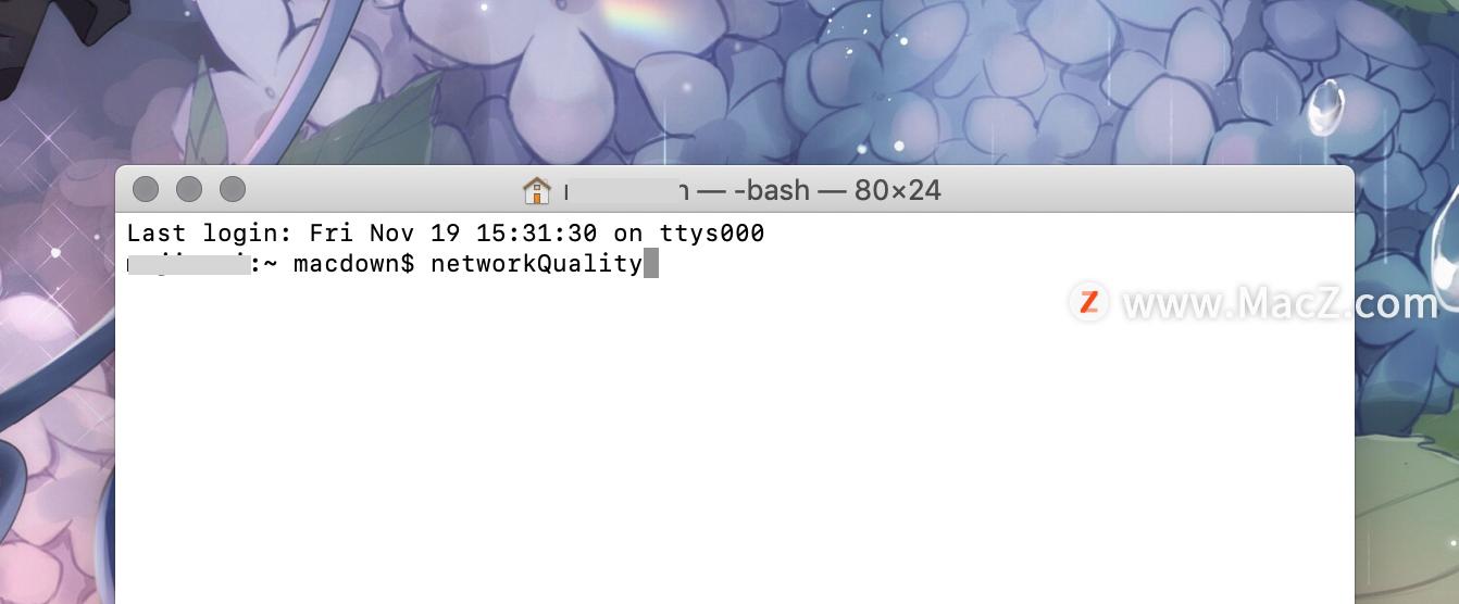 如何在Mac上测试宽带的网速,上传和*载下**速度和网络质量