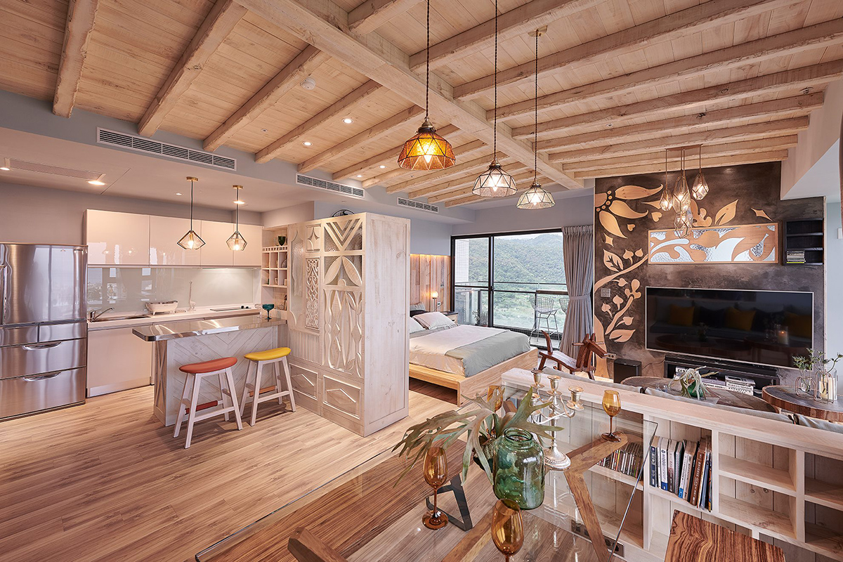 面朝大海极简风格装修,面朝大海春暖花开装饰油画