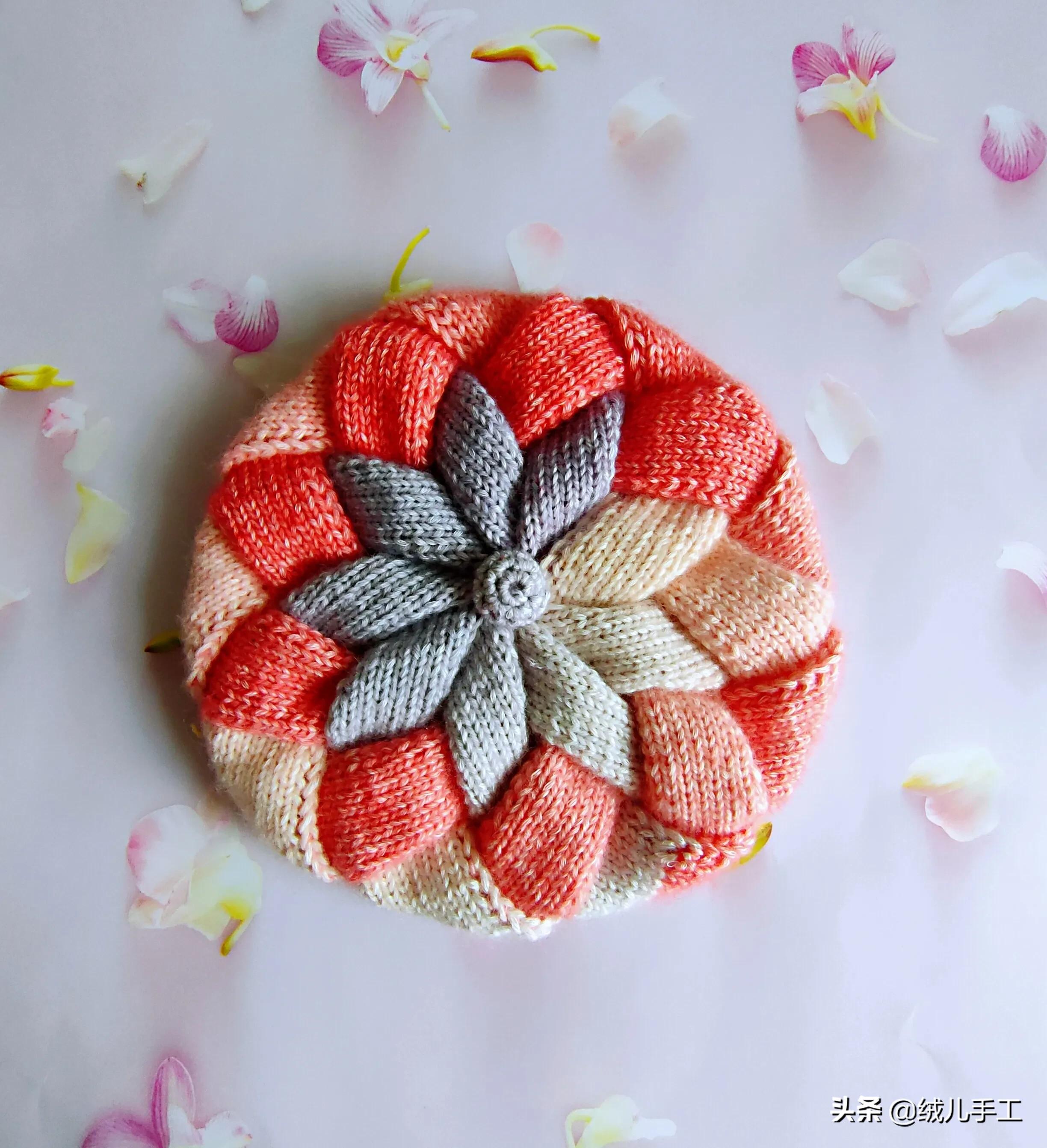 新款八角帽带帽檐编织方法,八角帽各种款式裁剪