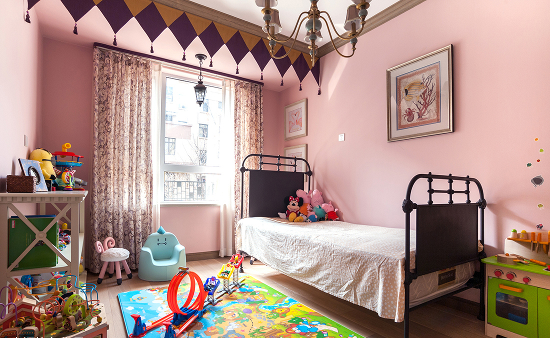 儿童房软装布置图片,儿童房风格搭配