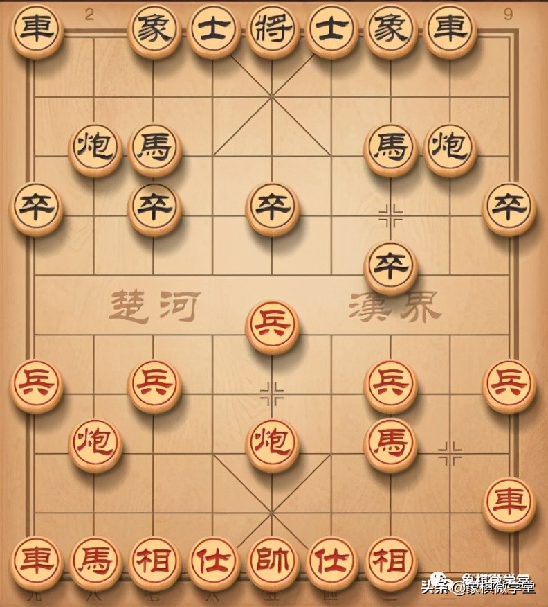 当头炮横车急进中兵怎么破,当头炮冲中兵的方法